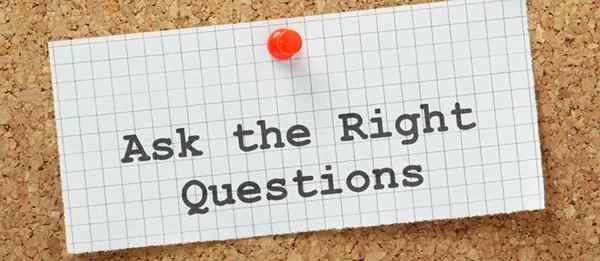 Stille de riktige spørsmålene for å forbedre forholdene dine