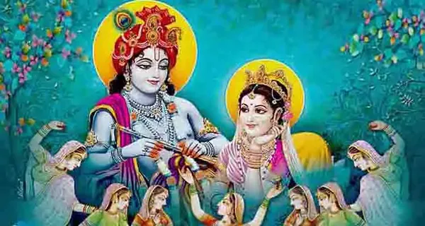 Krishnas historie som elsket ham mer Radha eller Rukmini?