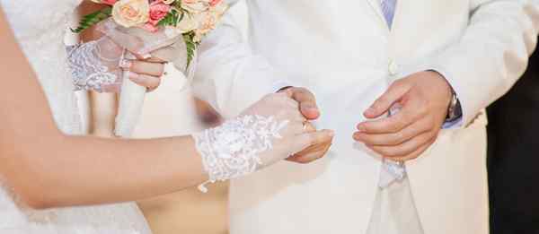 Die Ehe schwor sich, am Hochzeitstag Herzen zu schmelzen